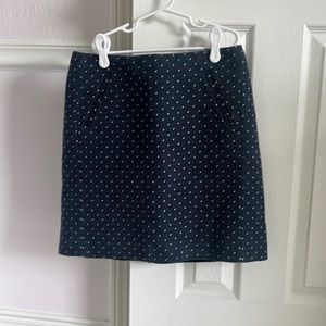 Blue Pencil Skirt